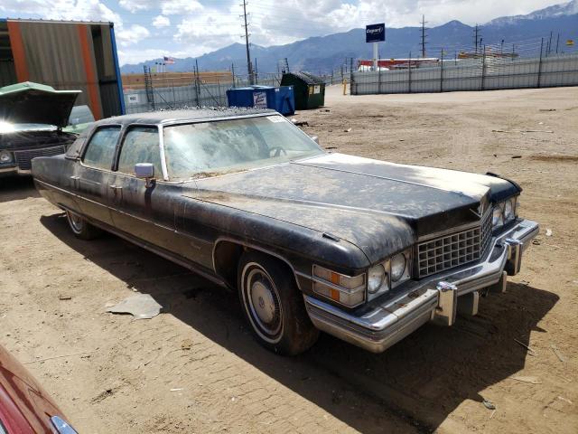 6V69R4Q184771 - 1974 CADILLAC FLEETWOOD BLACK photo 4