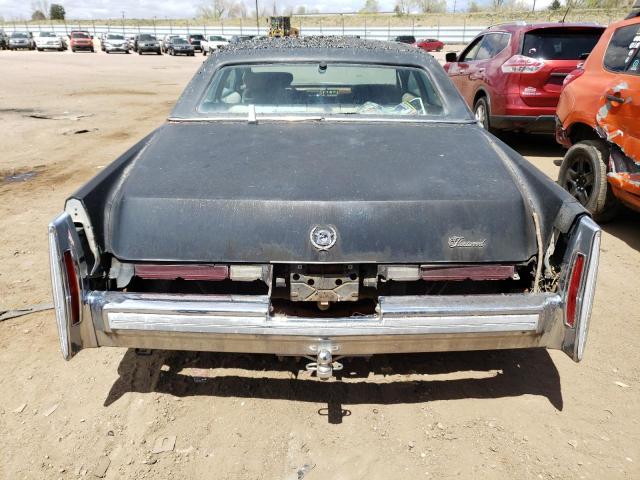 6V69R4Q184771 - 1974 CADILLAC FLEETWOOD BLACK photo 6