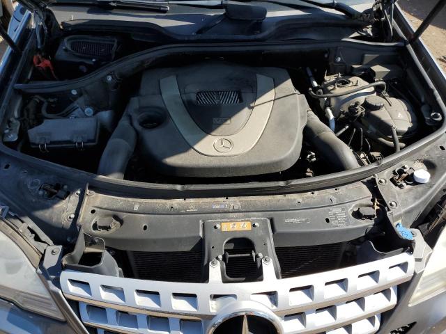 4JGBB8GB3BA724427 - 2011 MERCEDES-BENZ ML 350 4MATIC SILVER photo 12
