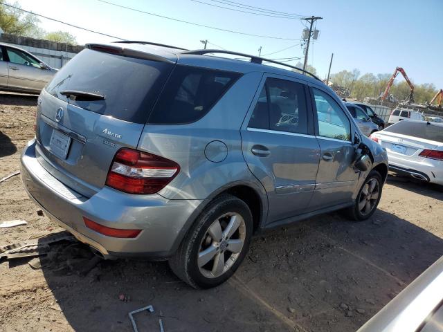 4JGBB8GB3BA724427 - 2011 MERCEDES-BENZ ML 350 4MATIC SILVER photo 3
