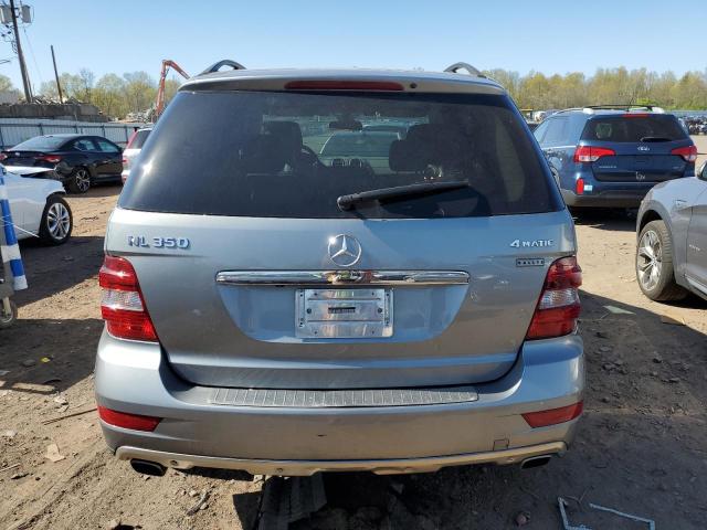 4JGBB8GB3BA724427 - 2011 MERCEDES-BENZ ML 350 4MATIC SILVER photo 6