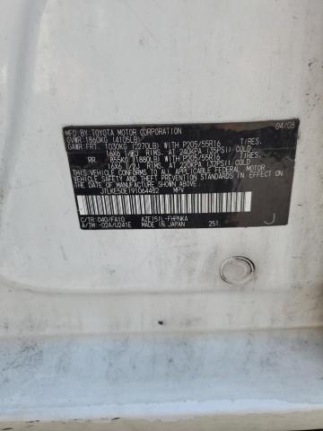 JTLKE50E191064482 - 2009 SCION XB XB 白色 照片 12