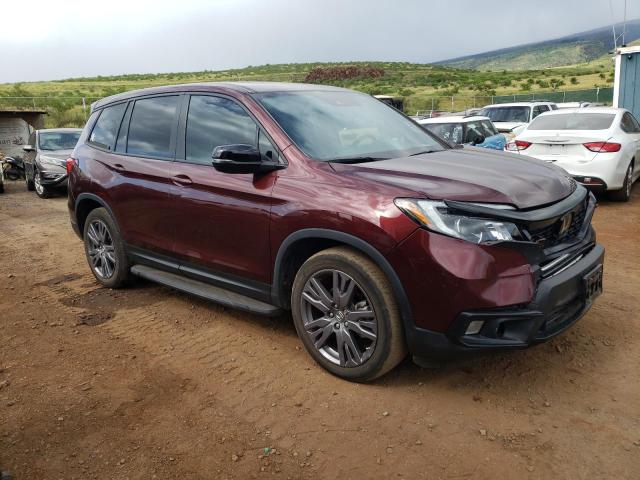 5FNYF7H55LB003248 - 2020 HONDA PASSPORT EXL Tünd qırmızı foto 4