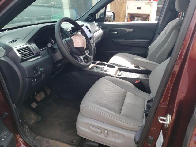 5FNYF7H55LB003248 - 2020 HONDA PASSPORT EXL Tünd qırmızı foto 7