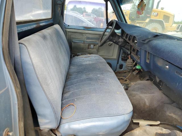 1B7FD14T2FS570913 - 1985 DODGE D-SERIES D100 BLUE photo 7