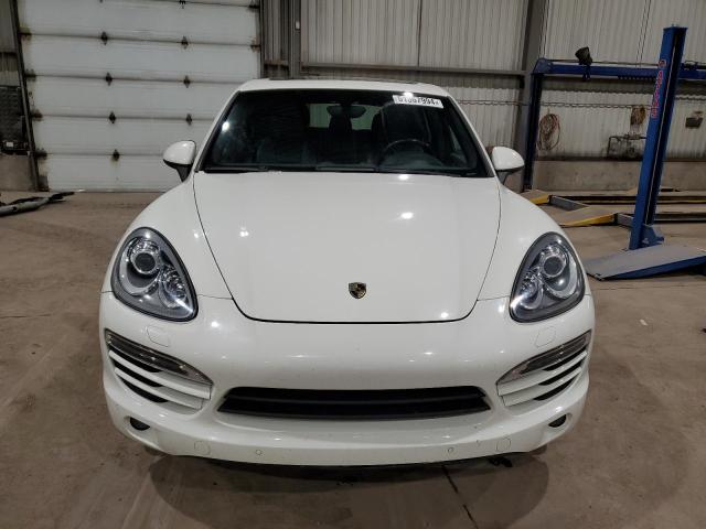 WP1AA2A25BLA07216 - 2011 PORSCHE CAYENNE WHITE photo 5