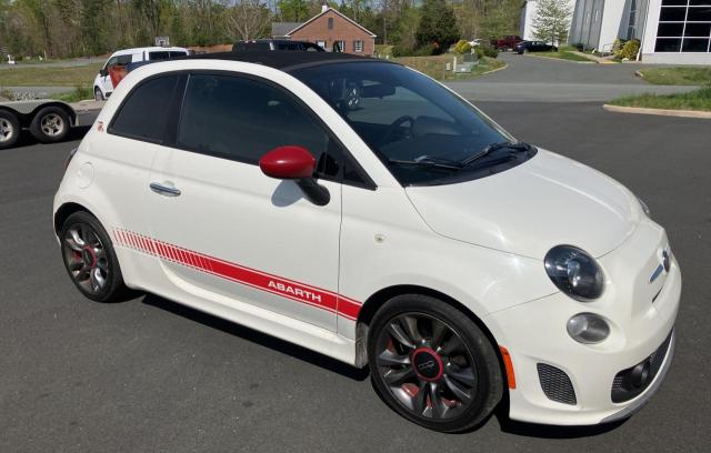 3C3CFFJH7ET188503 - 2014 FIAT 500 ABARTH WHITE photo 1