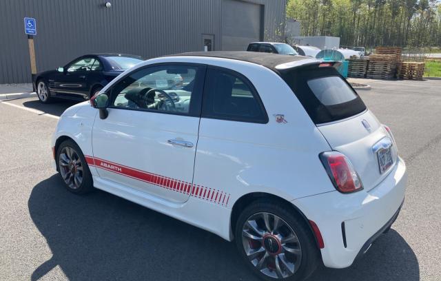 3C3CFFJH7ET188503 - 2014 FIAT 500 ABARTH WHITE photo 3