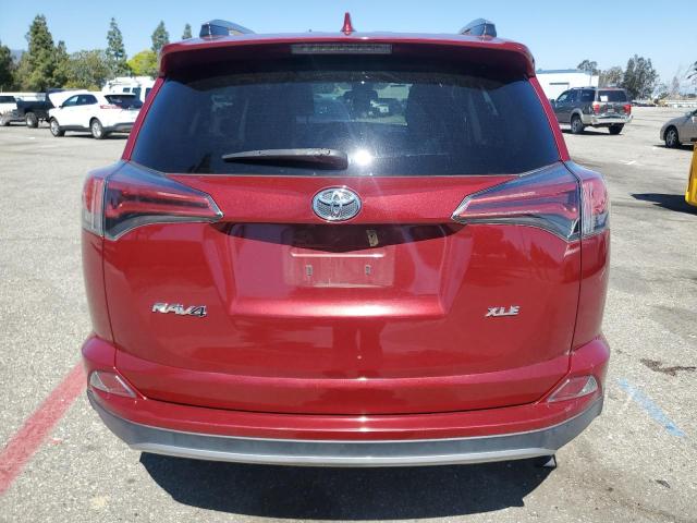 2T3WFREV4JW458722 - 2018 TOYOTA RAV4 ADVENTURE BURGUNDY photo 6