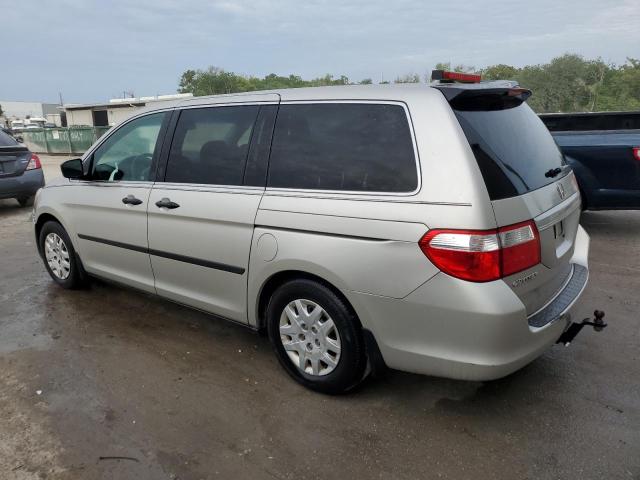 5FNRL38206B071599 - 2006 HONDA ODYSSEY LX SILVER photo 2