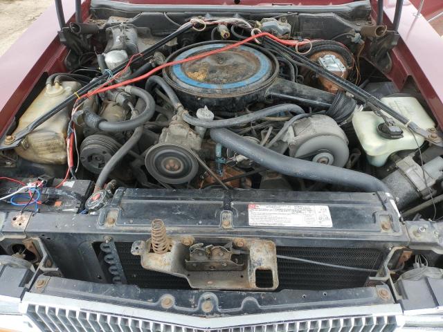 6S69R7Q462532 - 1977 CADILLAC SRX RED photo 11