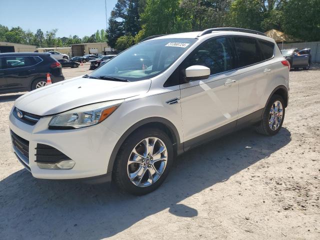 1FMCU0GX0FUA14448 - 2015 FORD ESCAPE SE WHITE photo 1