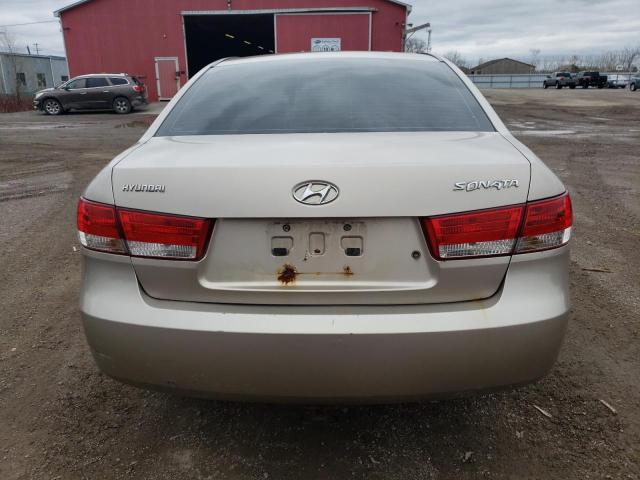 5NPET46CX7H185127 - 2007 HYUNDAI SONATA GLS GOLD photo 6