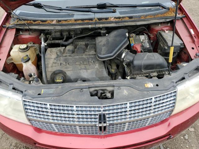 2LMDU68C78BJ20976 - 2008 LINCOLN MKX RED photo 11