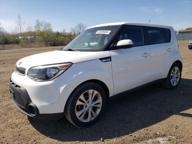 KNDJP3A5XF7144134 - 2015 KIA SOUL + WHITE photo 1