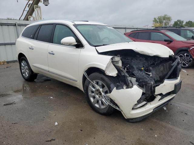 5GAKRBKD3EJ338571 - 2014 BUICK ENCLAVE WHITE photo 4