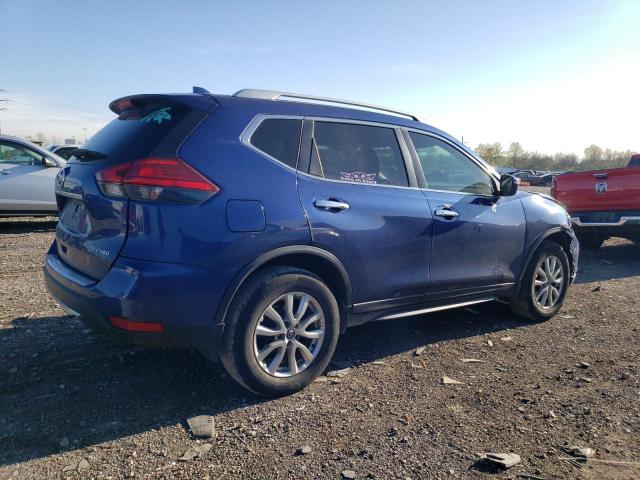 JN8AT2MV9HW022475 - 2017 NISSAN ROGUE S BLUE photo 3