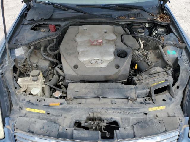 JNKCV54E66M701790 - 2006 INFINITI G35 BLUE photo 11