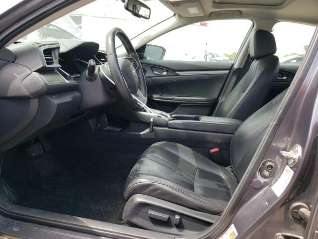 19XFC1F74HE001263 - 2017 HONDA CIVIC EXL 灰色 照片 7