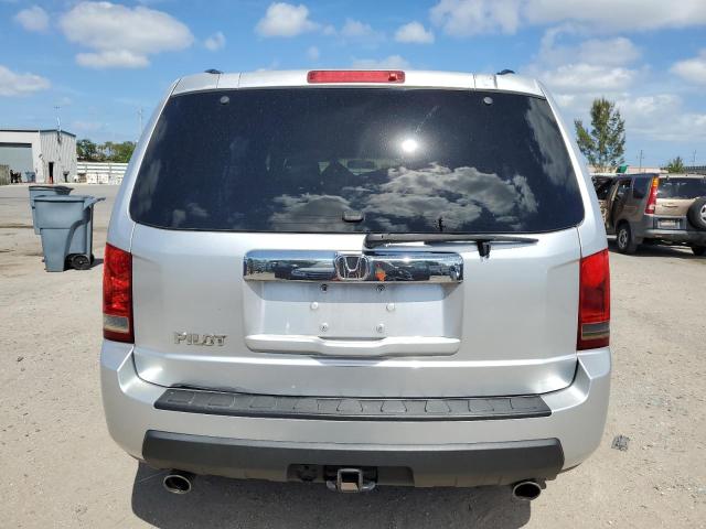 5FNYF38499B027299 - 2009 HONDA PILOT EX SILVER photo 6