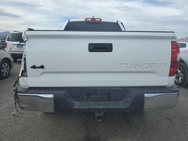 5TFUY5F17MX047563 - 2021 TOYOTA TUNDRA DOUBLE CAB SR/SR5 WHITE photo 6