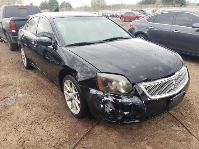 4A32B3FFXBE033512 - 2011 MITSUBISHI GALANT ES BLACK photo 4