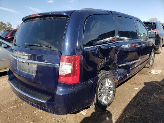 2C4RC1CGXDR564330 - 2013 CHRYSLER TOWN & COU TOURING L BLUE photo 3