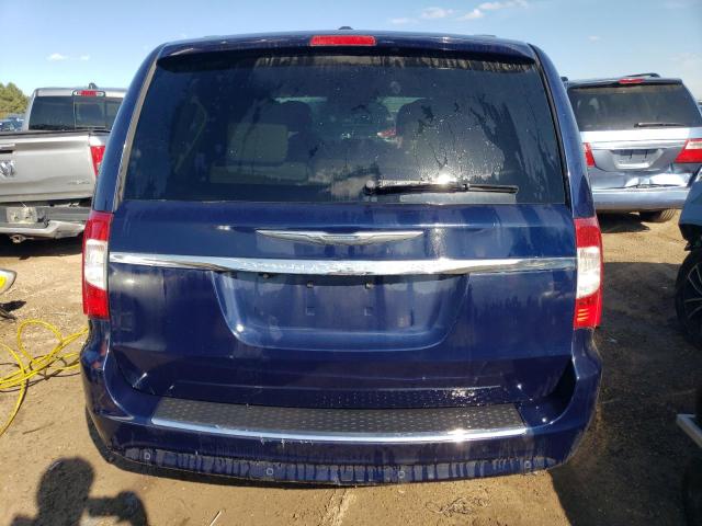 2C4RC1CGXDR564330 - 2013 CHRYSLER TOWN & COU TOURING L BLUE photo 6