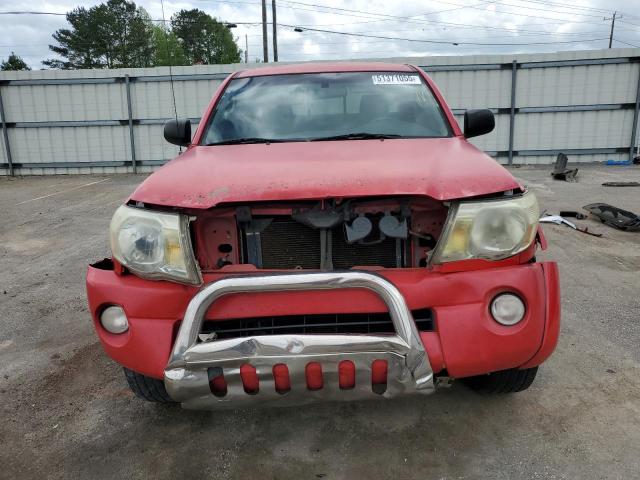 5TETU62N37Z464861 - 2007 TOYOTA TACOMA PRERUNNER ACCESS CAB RED photo 5