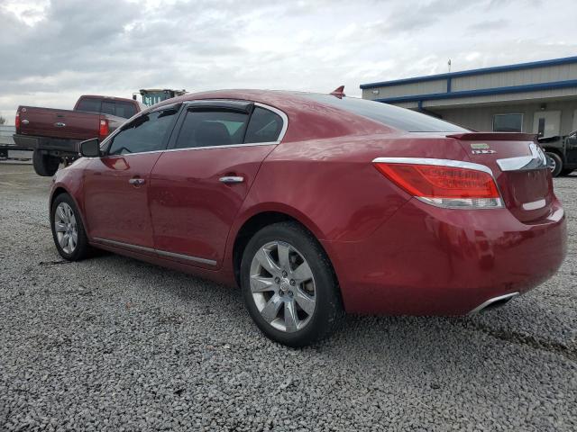 1G4GE5ED3BF251874 - 2011 BUICK LACROSSE CXS RED photo 2
