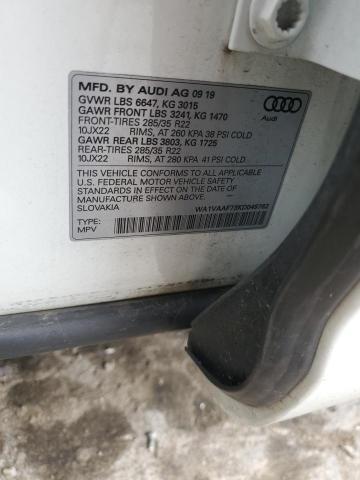 WA1VAAF73KD049762 - 2019 AUDI Q7 PRESTIGE 白色 照片 14