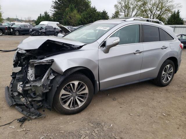 5J8TB4H74JL001282 - 2018 ACURA RDX ADVANCE SILVER photo 1