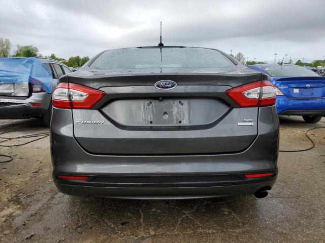 3FA6P0HD5FR233156 - 2015 FORD FUSION SE CHARCOAL photo 6