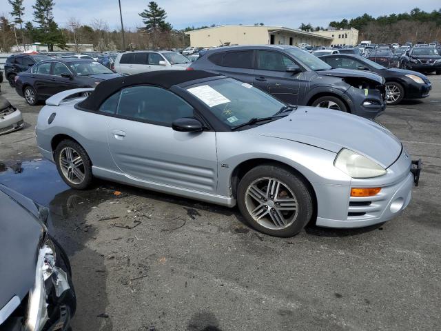 4A3AE75H75E005457 - 2005 MITSUBISHI ECLIPSE SPYDER GTS SILVER photo 4