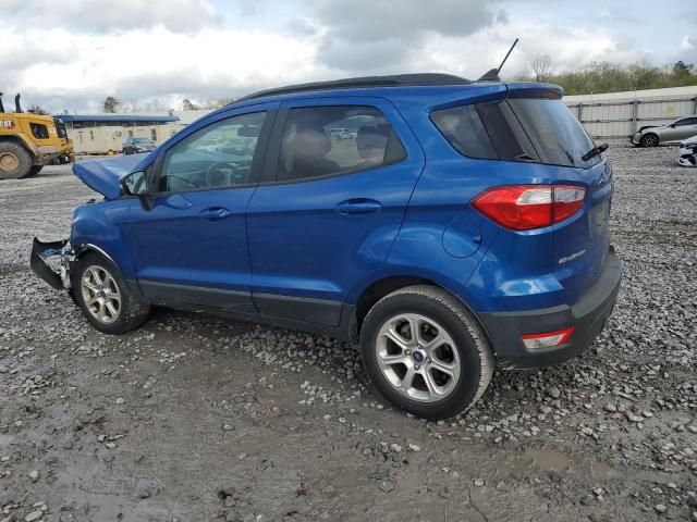 MAJ3S2GEXKC298679 - 2019 FORD ECOSPORT SE ლურჯი ფოტო 2