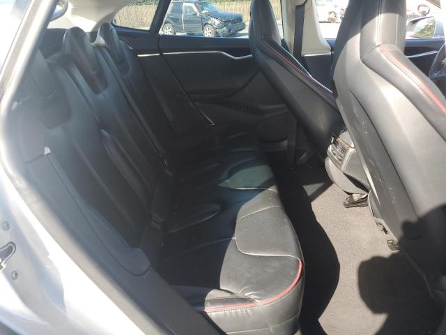 5YJSA1H14EFP31824 - 2014 TESLA MODEL S 银色 照片 10
