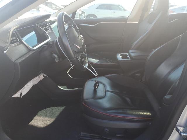 5YJSA1H14EFP31824 - 2014 TESLA MODEL S 银色 照片 7