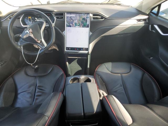 5YJSA1H14EFP31824 - 2014 TESLA MODEL S 银色 照片 8