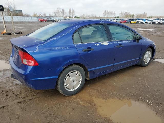 2HGFA16376H037468 - 2006 HONDA CIVIC DX VP BLUE photo 3