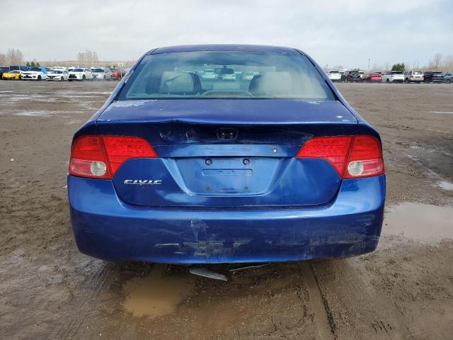 2HGFA16376H037468 - 2006 HONDA CIVIC DX VP Mavi foto 6