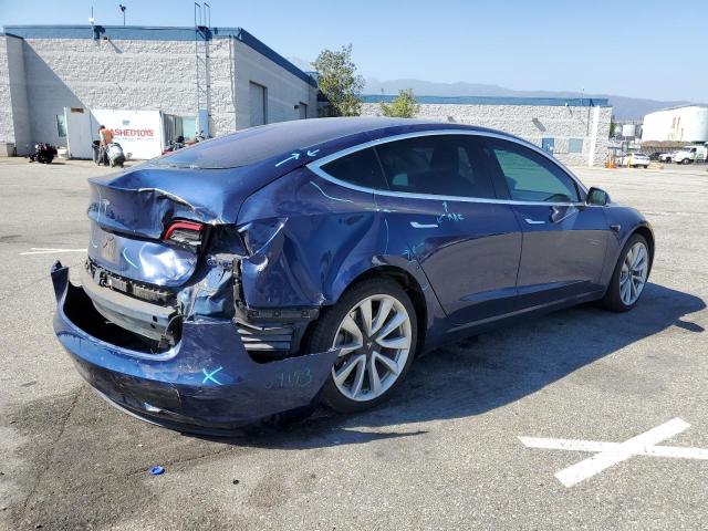 5YJ3E1EA9HF002588 - 2017 TESLA MODEL 3 BLUE photo 3