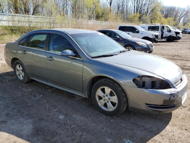 2G1WT57K591201103 - 2009 CHEVROLET IMPALA 1LT GRAY photo 4