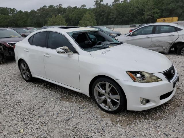 JTHBF5C23A5108133 - 2010 LEXUS IS 250 WHITE photo 4