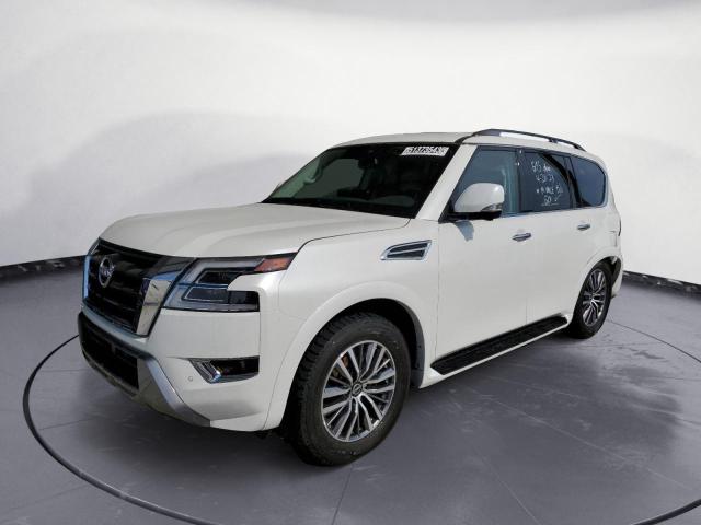 JN8AY2BD4P9692010 - 2023 NISSAN ARMADA SL WHITE photo 1