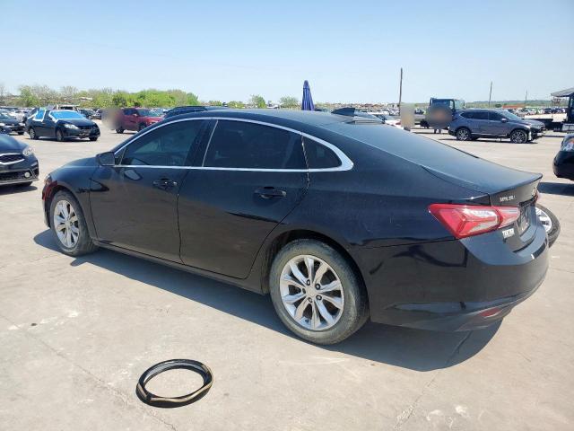 1G1ZD5ST4LF005227 - 2020 CHEVROLET MALIBU LT BLACK photo 2