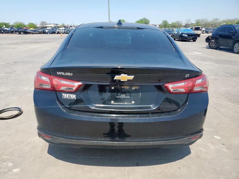 1G1ZD5ST4LF005227 - 2020 CHEVROLET MALIBU LT BLACK photo 6