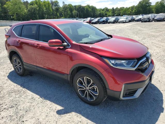 7FARW2H84NE045225 - 2022 HONDA CR-V EXL BURGUNDY photo 4