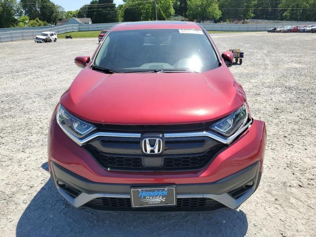 7FARW2H84NE045225 - 2022 HONDA CR-V EXL BURGUNDY photo 5