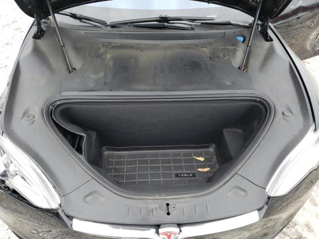 5YJSA1E27JF298121 - 2018 TESLA MODEL S Սև լուսանկար 11