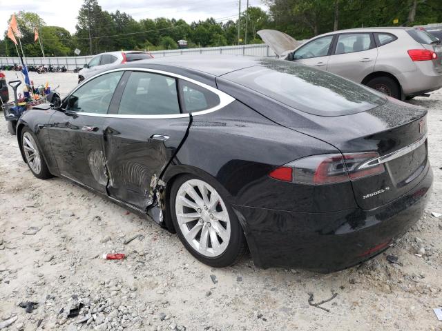 5YJSA1E27JF298121 - 2018 TESLA MODEL S Սև լուսանկար 2